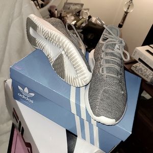 Adidas tubular shadow knit j 6.5 men woman size8.5